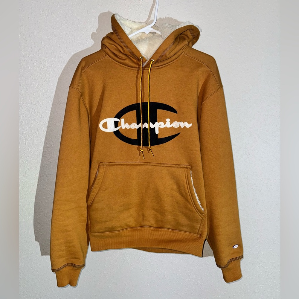 Champion X Timberland Fur Lined Hoodie - Men’s - Size SM